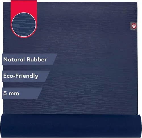 Miniatura 7 de Manduka eKO Alfombrilla de yoga - 5mm de goma natural Ecológica Superficie de textura suave Sensación natural al contacto con la piel