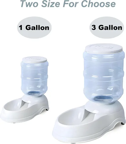 Miniatura 3 de Comederos automáticos para perros - Dispensador de comida por gravedad de 3 galones de capacidad para perros grandes y gatos