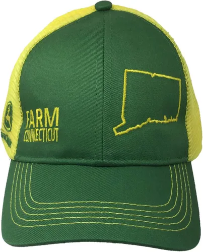 Miniatura 72 de John Deere Gorra de béisbol con logotipo y malla trasera con contraste, para hombre