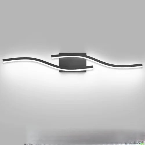 Miniatura 10 de PRESDE Lámpara LED de Tocador de Baño de 24", Moderna Luminaria de Barra de Pared Negra Sobre Espejo Regulable 3CCT
