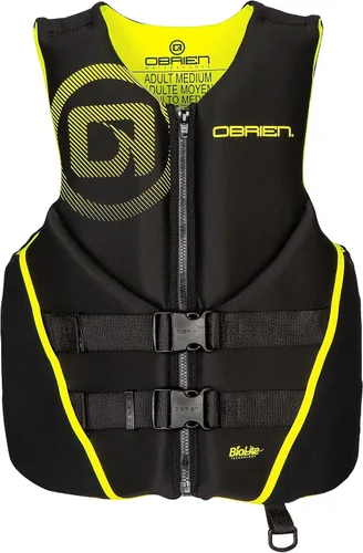 O'Brien Chaleco salvavidas tradicional de neopreno USCGA para hombre Amarillo