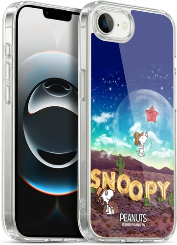 Miniatura 33 de Head Case Designs Funda de gel con licencia oficial de Peanuts Nebula Cactus Needles Snoopy Space Cowboy [protección de grado militar] compatible