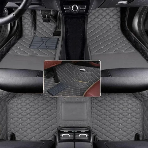 Miniatura 20 de Alfombrillas de cuero completas a medida para auto - Mejora el interior de tu vehículo con forros de piso específicos para vehículos - Perfectas