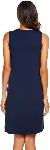 Miniatura 2 de Ekouaer - Camisón de maternidad para mujer (tallas S-XXL)