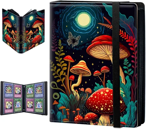 Miniatura 7 de Carpeta para tarjetas intercambiables, 4 bolsillos para tarjetas intercambiables, 160 bolsillos de doble cara, fundas para tarjetas