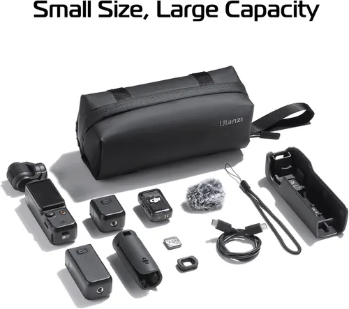 Miniatura 3 de ULANZI PK-04 Bolsa de transporte para DJI Osmo Pocket 3, estuche de almacenamiento portátil, protector para DJI Osmo Pocket 3 Creator Combo