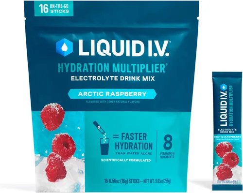 Miniatura 7 de Liquid I.V.® Hydration Multiplier - Popsicle Firecracker Mezcla en polvo de electrolitos para bebida 1 paquete (16 porciones)