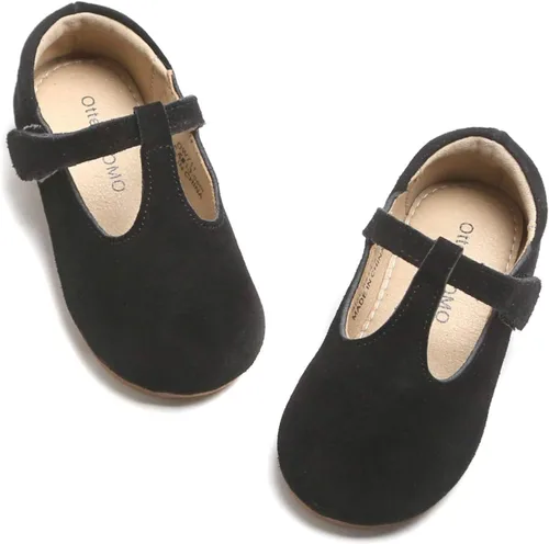 Otter MOMO Zapatos planos tipo bailarina Mary Jane para niñas pequeñas, sin cordones, para fiestas escolares