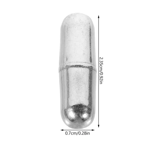 Miniatura 2 de GLEAVI Barra agitadora magnética de acero inoxidable de 3 piezas: varilla de agitación de metal reutilizable y reemplazo de rotor magnético
