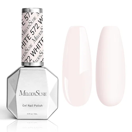 Miniatura 44 de MelodySusie Esmalte de uñas de gel grueso color rosa nude, 0.5 fl oz removible con remojo UV LED Funny Bunny esmalte de gel rosa, regalo de Navidad