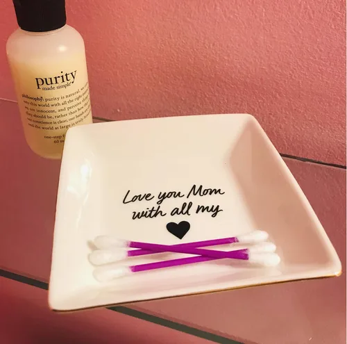 Miniatura 23 de Simply Charmed Amo Mi Abuela – Divertido regalo español para el Día de la Madre para la abuela de cerámica o soporte para anillos – Elegante bandeja