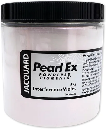 Miniatura 15 de Jacquard Pearl Ex Pigment Powder 0.75 oz negro carbón – Polvo de mica suelta para resina epoxi, acuarelas, tinta de caligrafía y arcilla – Polvo