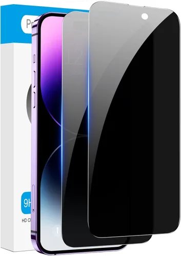 Miniatura 12 de Fotbor Protector de pantalla de privacidad para iPhone 12 Pro Max, protector de pantalla de privacidad para iPhone 12 Pro Max [2 antiespías]