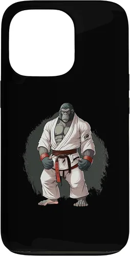 Miniatura 9 de iPhone 11 Gorilla In Judo Uniforme - Estuche japonés de artes marciales
