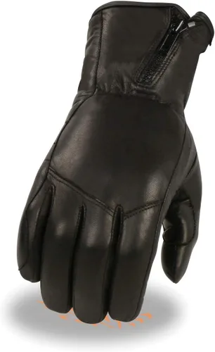 Miniatura 4 de Milwaukee Leather MG7575 - Guantes largos de piel para hombre, color negro