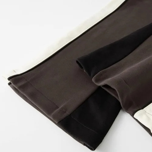 Miniatura 6 de Pantalones deportivos de gamuza sintética para mujer, pantalones de baile acampanados para hombre