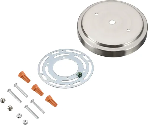 Miniatura 21 de Aspen Creative 21508-11 - Kit de lámpara de araña de transición y toldo con bucle para cuello, bronce aceitado, diámetro de 5-1/2 pulgadas, orificio