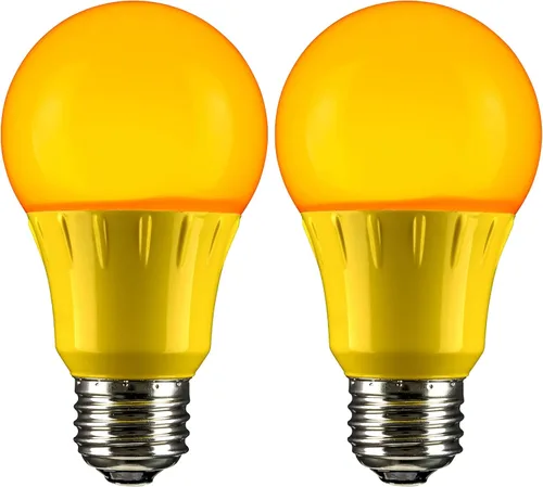 Miniatura 14 de Sunlite 80146 - Foco de luz LED de color A19, 3 W (equivalente a 25 W), base mediana E26, no regulable, certificación UL, decoración de fiestas