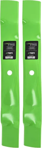 8TEN LawnRazor - Cuchilla de cortacésped para John Deere LT160 Scotts S1642 S1742 Sabre M145969 (triturador), paquete de 2