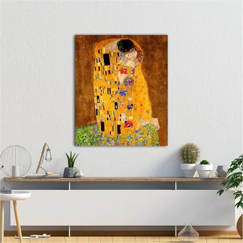 Miniatura 648 de A&T ARTWORK Campo de trigo con cipreses de Van Gogh Las reproducciones de arte clásico mundial, impresiones en lienzo giclée para decoración