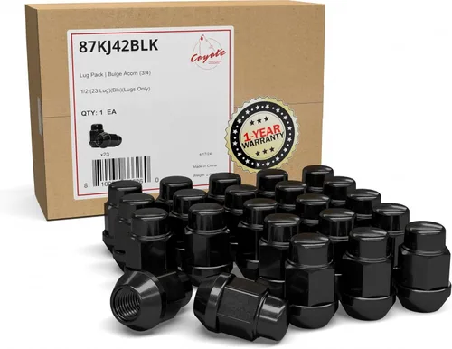Miniatura 16 de Wheel Accessories Parts 20 tuercas hexagonales de 1/2 a 20 roscas de 4.40 pulgadas de largo, cromadas de 7/8 pulgadas y 13/16 pulgadas, para Chevy