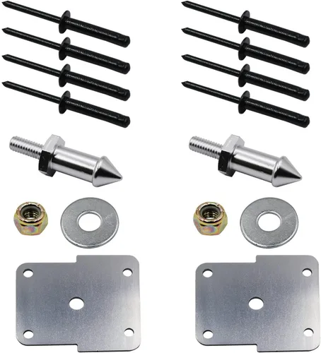 Miniatura 2 de LOSTAR Par (2) Kit de reparación de poste de clavija de asiento ATV roto compatible con Polaris 2008-2016 Ranger 500 700 800 XP 4x4, Ranger EV 400