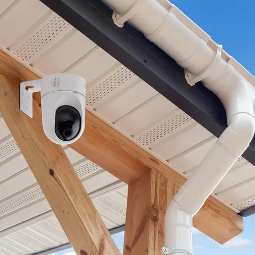 Miniatura 2 de UYODM Paquete de 2 soportes adhesivos de pared de metal compatibles con Eufy Security Solo Indoor Cam E220 y P24, sin taladrar VHB Stick On