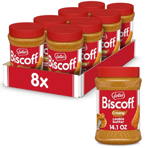 Miniatura 10 de Lotus Biscoff - Mantequilla de galleta para untar, cremosa, no transgénica, vegana