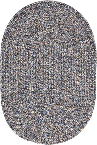 Miniatura 16 de Super Area Rugs Rustic Farmhouse Living - Alfombra trenzada reversible para interiores y exteriores, fabricada en Estados Unidos, color marrón
