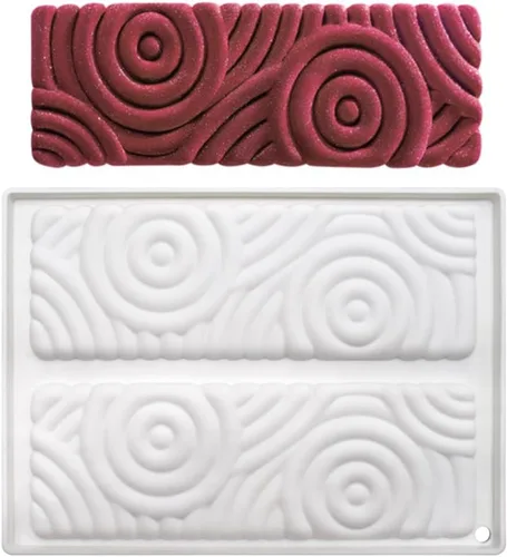 Miniatura 13 de mostsom Moldes de silicona para hornear para pastel de mousse, molde de silicona para chocolate, molde de postre francés para chocolate