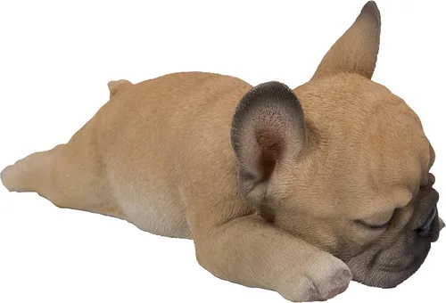 Miniatura 3 de Hi Line 87710-G - Figura de cachorro de bulldog francés durmiendo
