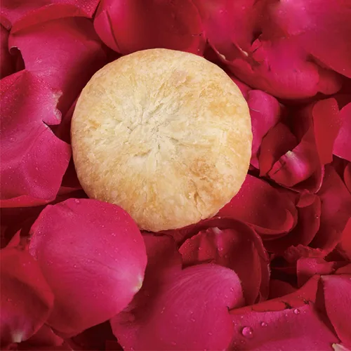Miniatura 3 de Pastel de rosas Yunnan de 52.9 onzas, pastel crujiente con relleno de rosas, sabor original Yunnan Specialty Flower Cake Original, Xian Hua BingCada