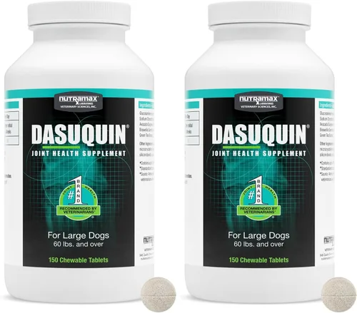 Miniatura 10 de Comprimidos masticables para articulaciones de perro Dasaquin (150 unidades) Tamaño de perro: Grande (60+ lbs)