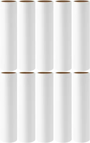 Paquete de 10 repuestos de rodillos de pelusa de 10 pulgadas para capas Evercare de diseño inteligente grandes Mega rodillos de pelusa de 10