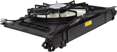 Miniatura 5 de TRQ Conjunto de ventilador de refrigeración del radiador compatible con Pontiac Vibe 2009-2010 Toyota Corolla Matrix 2009-2013 TO3115156