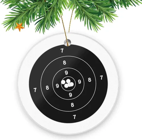 Miniatura 6 de Adornos de Navidad para la familia, entrenador personal, divertido recuerdo de cerámica para decoración del árbol de Navidad para el hogar