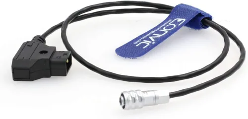 Miniatura 2 de Weipu 2 pines hembra para BMPCC 4K Blackmagic Pocket 4K a D-Tap Cable de alimentación oro montaje en V batería 1M