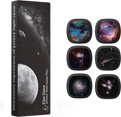 Miniatura 13 de Disco Proyector Galaxy – Diapositiva Proyector Ultra HD, Compatible con Proyectores Galaxy Ainael y Modelos SKE-TKQ01 & BL-DQY02 – Set de 6 Discos