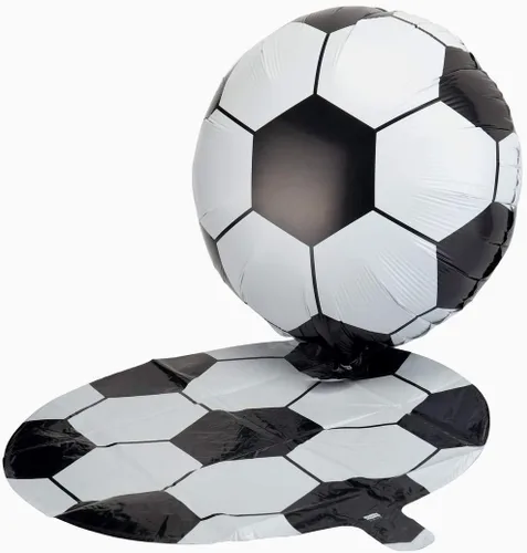Miniatura 6 de BinaryABC Globos de fútbol, suministros de fiesta de fútbol, 18 pulgadas, (10 piezas)