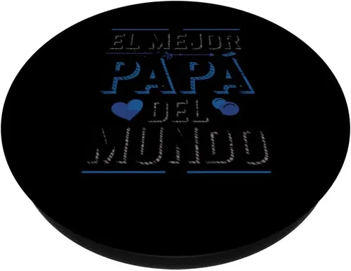 Miniatura 2 de El Mejor Papá Del Mundo Spanish Dad Quote PopSockets Adhesive PopGrip