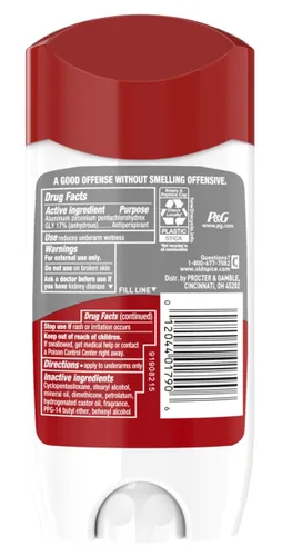 Miniatura 3 de Old Spice Desodorante antitranspirante sólido invisible de alta resistencia, aroma Playmaker, 3 onzas (paquete de 2)
