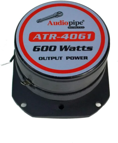 Miniatura 5 de Audiopipe Super Tweeter de titanio resistente, negro (ATR-4061), agudos potentes y nítidos, mejora de sonido de grado profesional, diseño