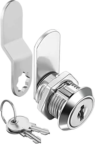 Cerradura de herramientas para camión con llaves, reemplazo de bloqueo de caja de herramientas de 5/8 pulgadas para remolque, cajas de RV, buzones