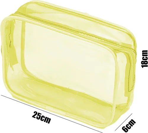 Miniatura 3 de Bolsa transparente para bolsa Bogg, Amarillo, Playa