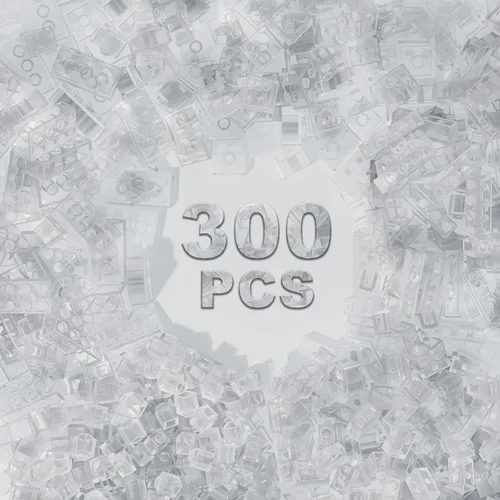 Miniatura 6 de 300 piezas de bloques de construcción clásicos, bloques rojos a granel, compatibles con Lego y piezas de las principales marcas, juguetes creativos