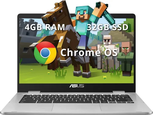 Miniatura 11 de ASUS Chromebook C223 - Laptop HD de 11.6 pulgadas, procesador Intel Celeron N3350, 4 GB de RAM, 32 GB eMMC, gráficos Intel UHD, cámara web 720P