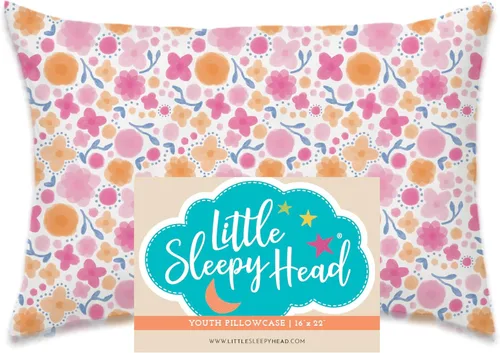 Miniatura 24 de Little Sleepy Head Funda de almohada para niños pequeños, 100% algodón y funda de almohada hipoalergénica para almohada de niños pequeños, funda