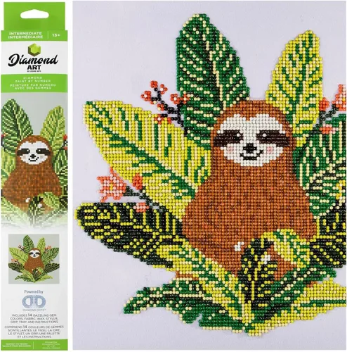Miniatura 17 de Diamond Art by Leisure Arts Kit DMA 12x12 IntermediateBlue Bird