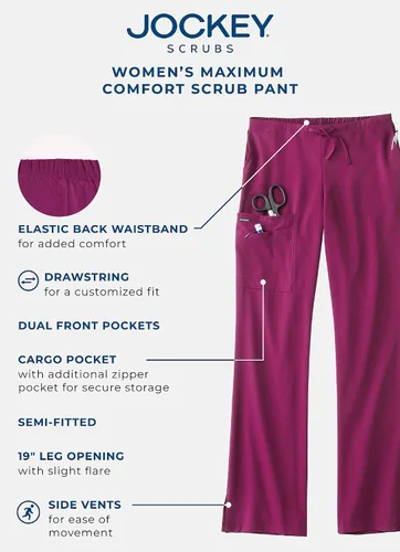 Miniatura 7 de Jockey 2249 - Pantalones médicos ajustados para mujer