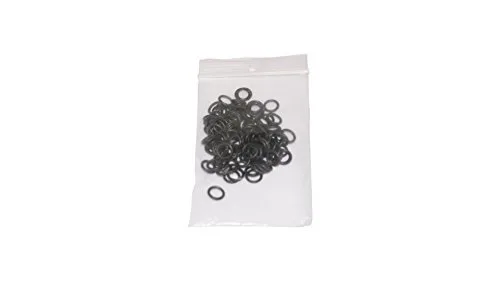 Sterling Seal ORVT001x100 Viton Número-001 - Anillo tórico estándar, elastómero de fluoropolímero, dureza de 70 durómetros, diámetro interior de
